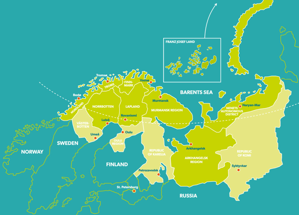 Barentsregionen &#8211; ITS status og planlagte ITS-tiltak og ITS piloter