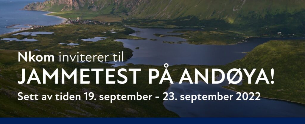 Bli med på jammetest på Andøya.