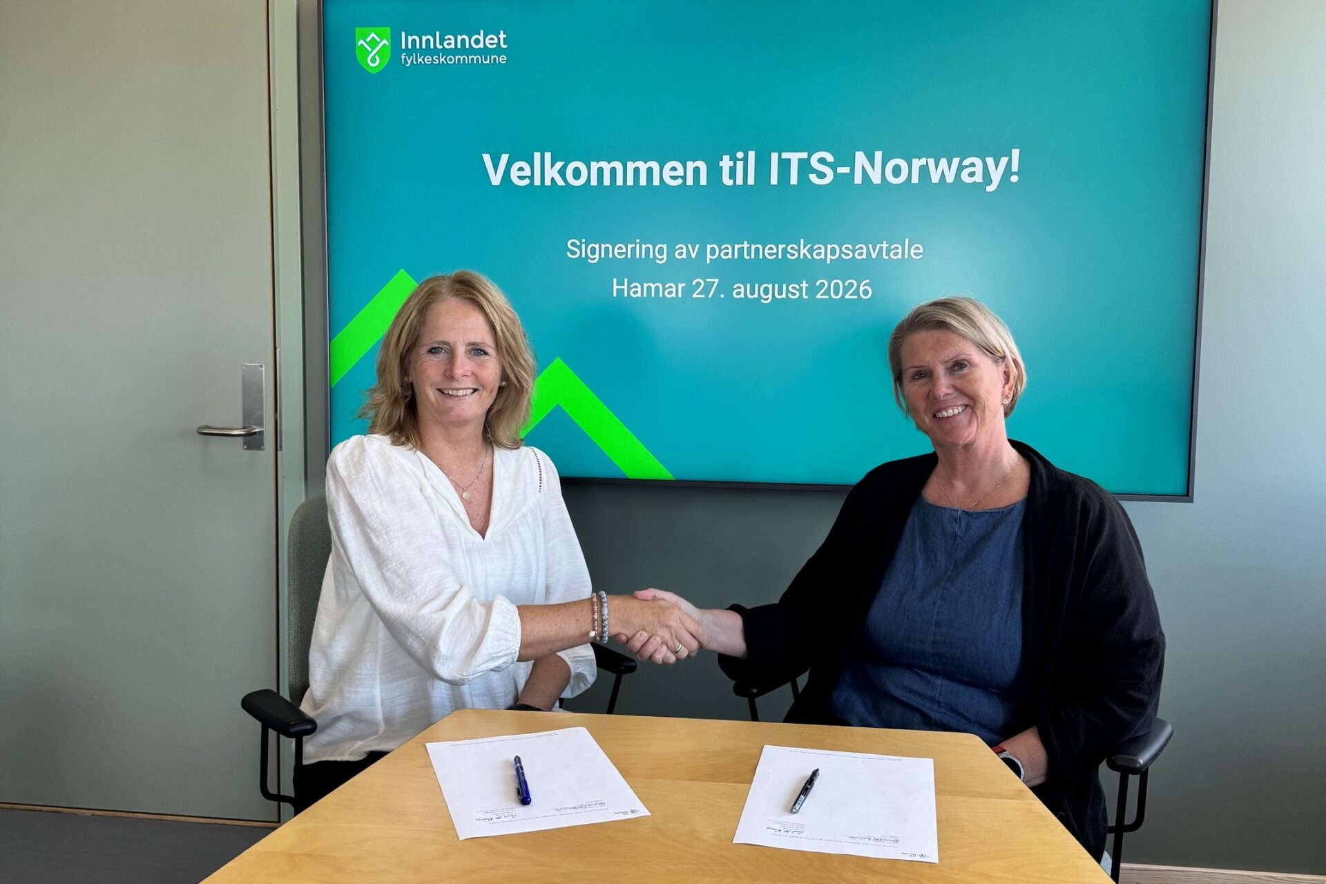 Innlandet fylkeskommune blir partner i ITS Norway